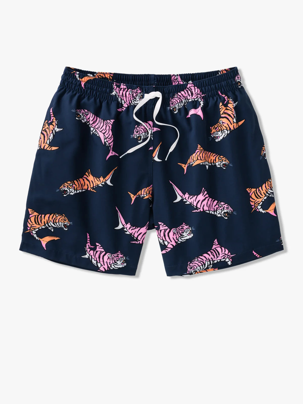 Chubbies 5.5 Inch King of the Seas Swim Trunks for Men - Navy Blue Quick-Dry Swim Shorts | Beach, Pool, Vacation & Summer Water Activities