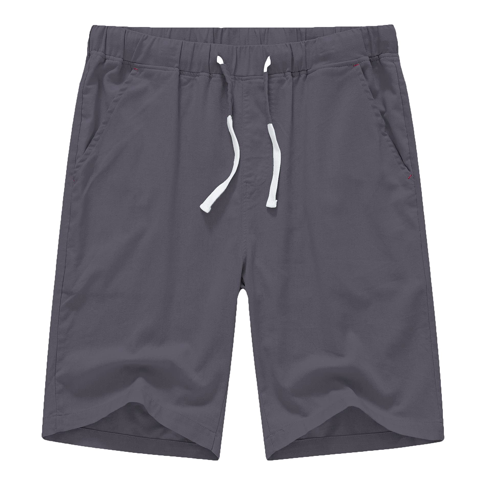 YuKaiChen Men's Casual Shorts with Drawstring - Lightweight Summer Shorts for Outdoor Activities, Beach, Gym & Lounge Wear