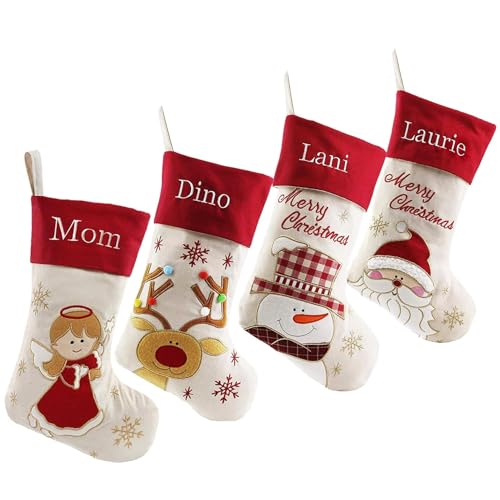 4pcs-angel,reindeer,snowman,santa