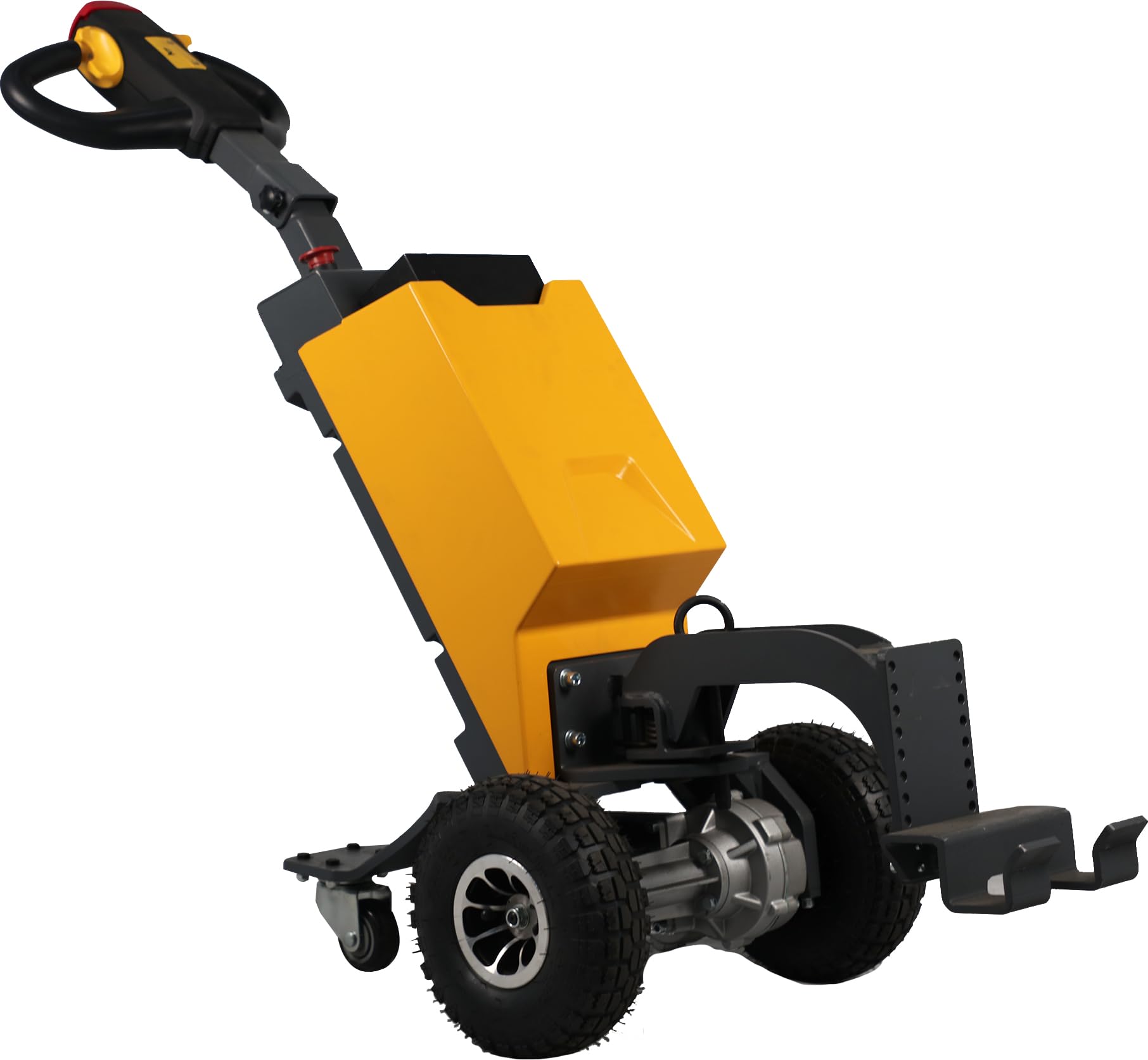 APOLLOLIFT Electric Walkie Tow Tractor - 2200lbs Load Capacity, Lithium-Powered Industrial Tugger with Emergency Stop Switch | Warehouse Equipment, Factory Material Handling, Logistics Transportation Solution