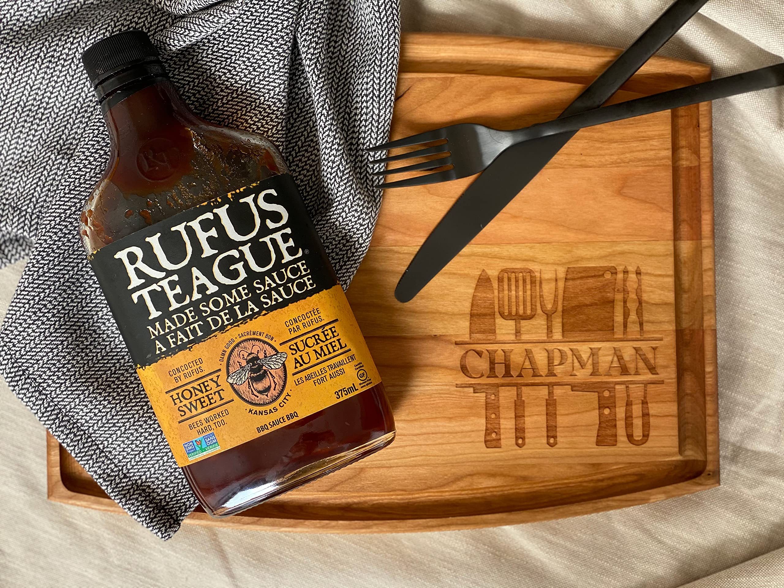 Personalized Wooden Cutting Board - Custom Housewarming Gift for New Home Owners, Couples, Men & Women - Perfect for Kitchen, Wedding & Anniversary Gifts