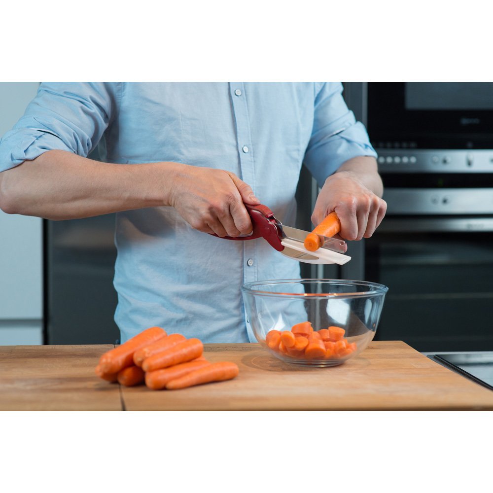 Starlyf Multi-Purpose Scissor Knife - Sharp Stainless Steel Blade for Cutting, Trimming & Crafting - Perfect for Kitchen, Office & Outdoor Activities
