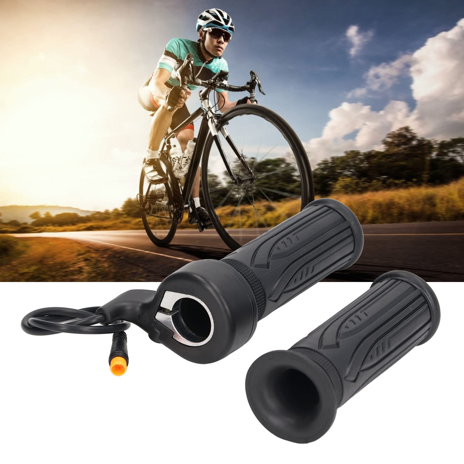 VBESTLIFE Electric Scooter Throttle Grip - High Sensitivity Accelerator Handle with Adjustable Joint for E-Scooters - Perfect for Commuting & Urban Travel