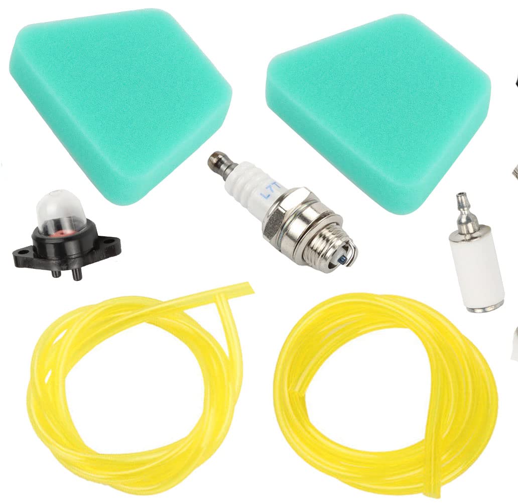 Premium Primer Bulb Pump with Air Filter, Fuel Filter & Hose Kit - Compatible with Poulan & Craftsman Chainsaws - Ideal for Lawn Care, Tree Trimming & Outdoor Power Equipment Maintenance