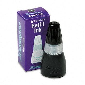Shachi Xstamper Refill Ink - Black Ink Cartridge for Xstamper Models (Pack of 20) | Office Supplies, Document Stamping & Paperwork Organization