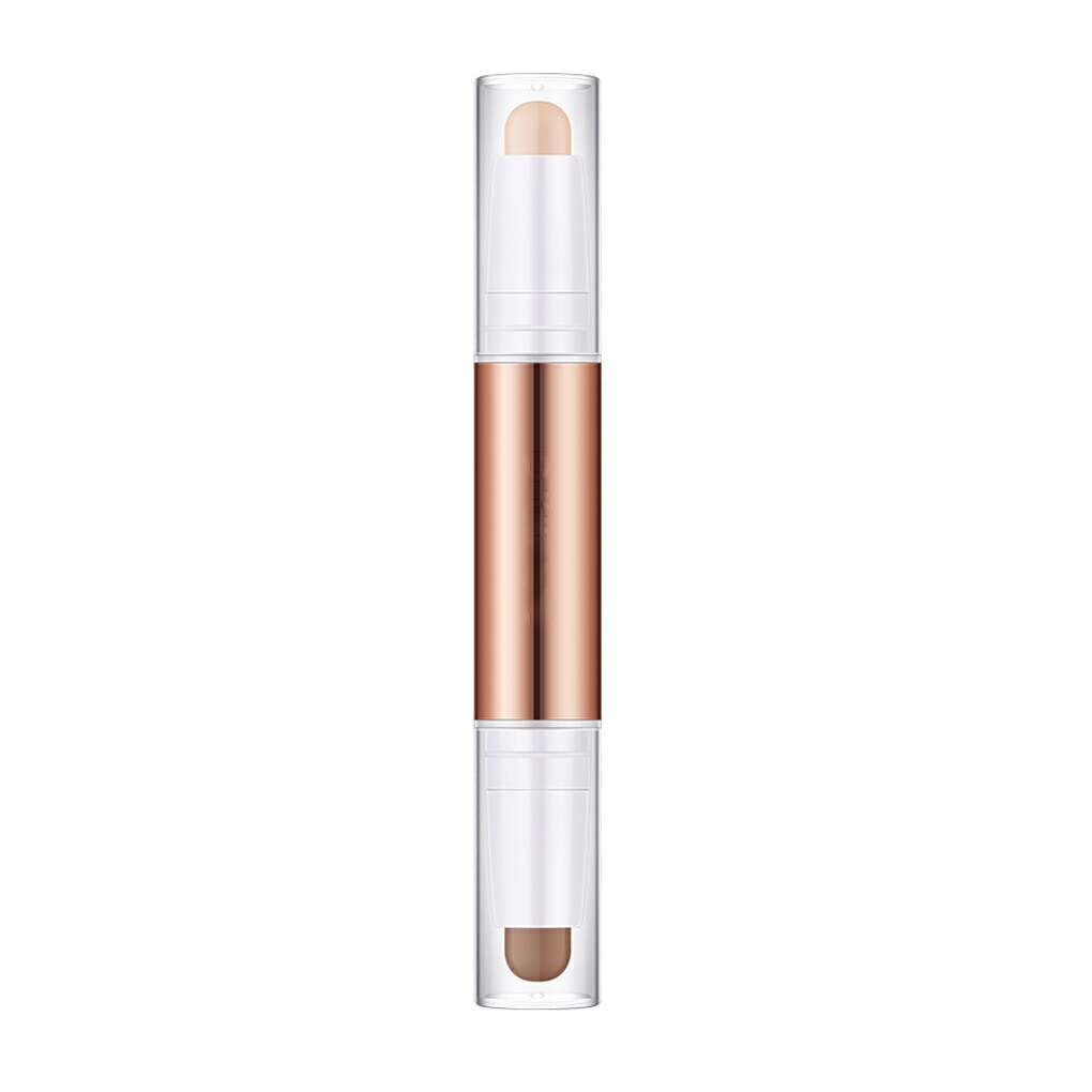 Rongweiwang Professional Makeup Stick - Brightening & Contouring Foundation for Flawless Skin | Easy Blendable Cream Stick for Highlighting, Bronzing & Shaping | Perfect for Daily Makeup, Photo Shoots & Special Events