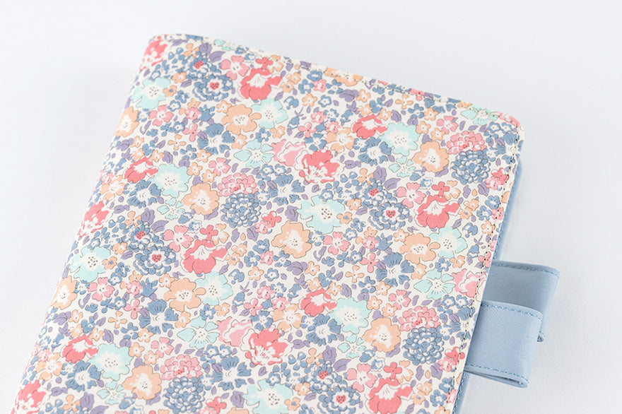 Hobonichi Techo 2025 Liberty Fabrics Planner Cover - Michelle A5 Cousin Size (Cover Only) | Perfect for Journaling, Planning & Organizing | Stylish & Durable Daily Use
