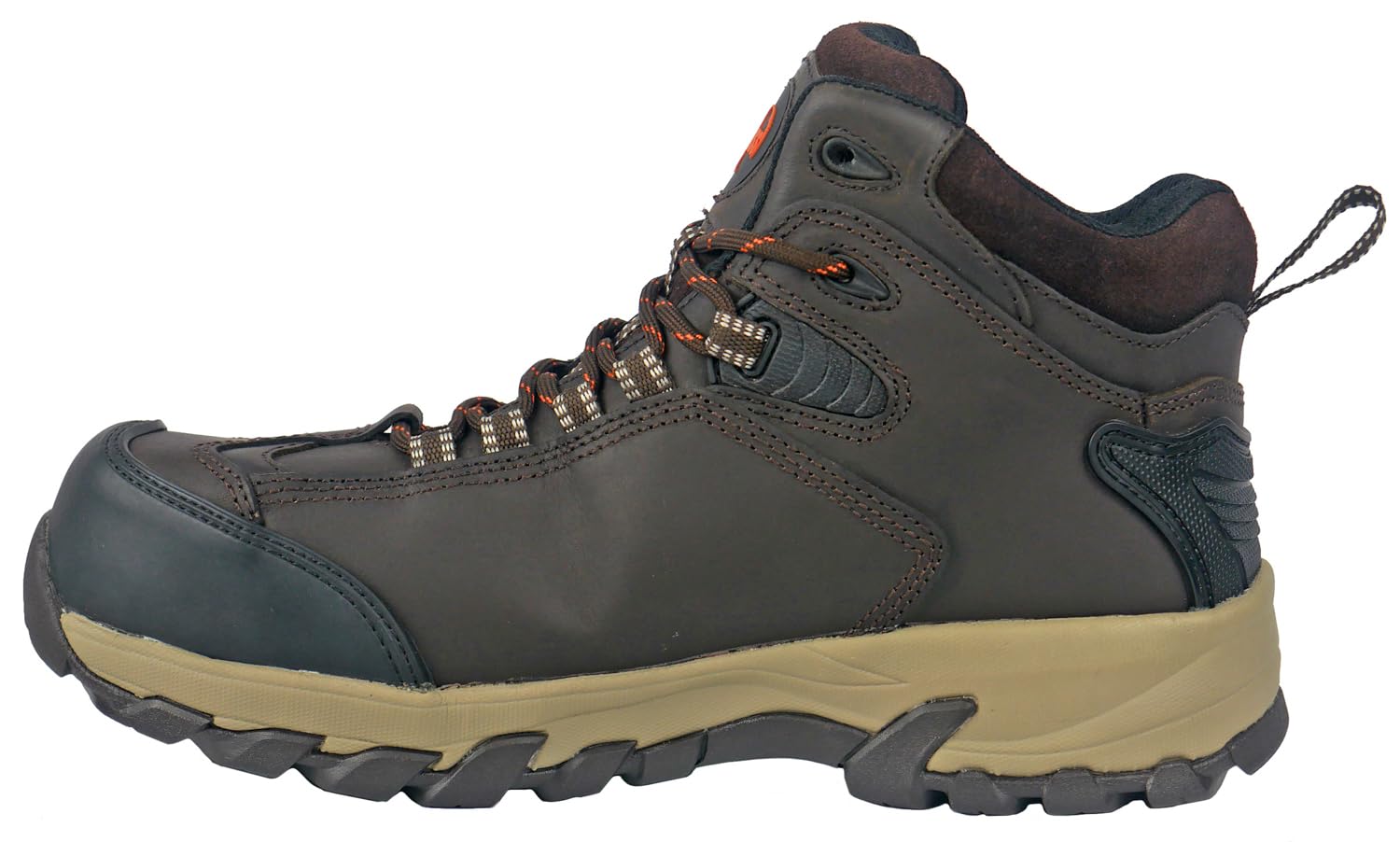 HOSS Boots Men's Frontier Composite Toe Hiking & Work Safety Shoes - Durable Outdoor Hiking, Construction & Casual Wear