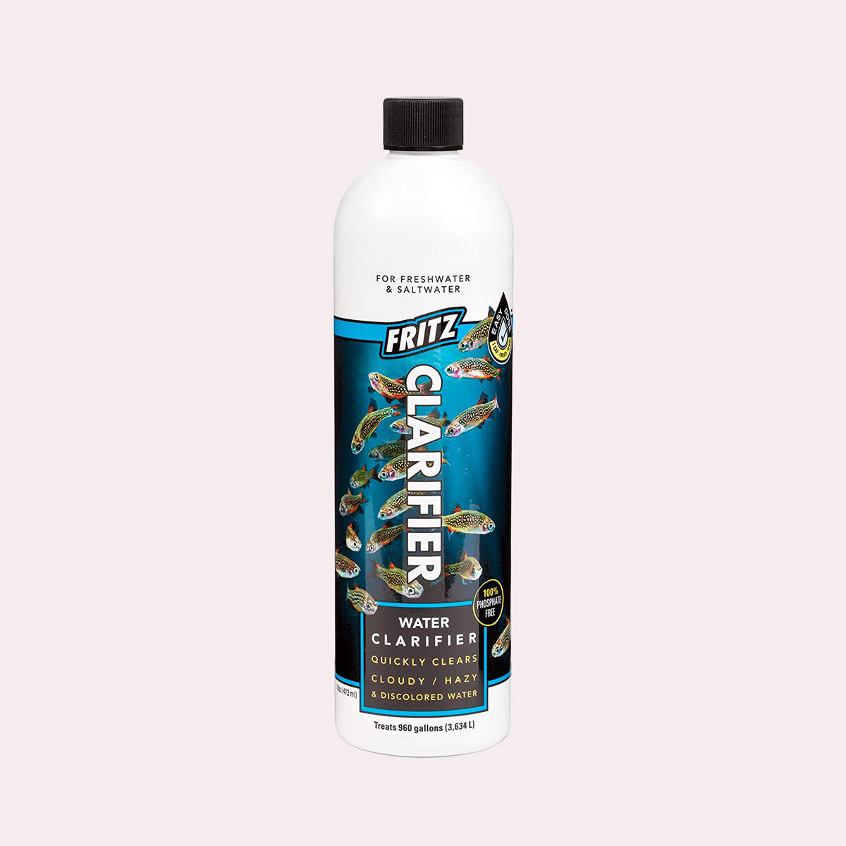 Fritz Clarifier 1 - Premium Water Clarifier for Ponds & Aquariums | Eliminates Cloudy Water | Safe for Fish & Plants | Perfect for Outdoor Ponds, Koi Ponds & Fish Tanks