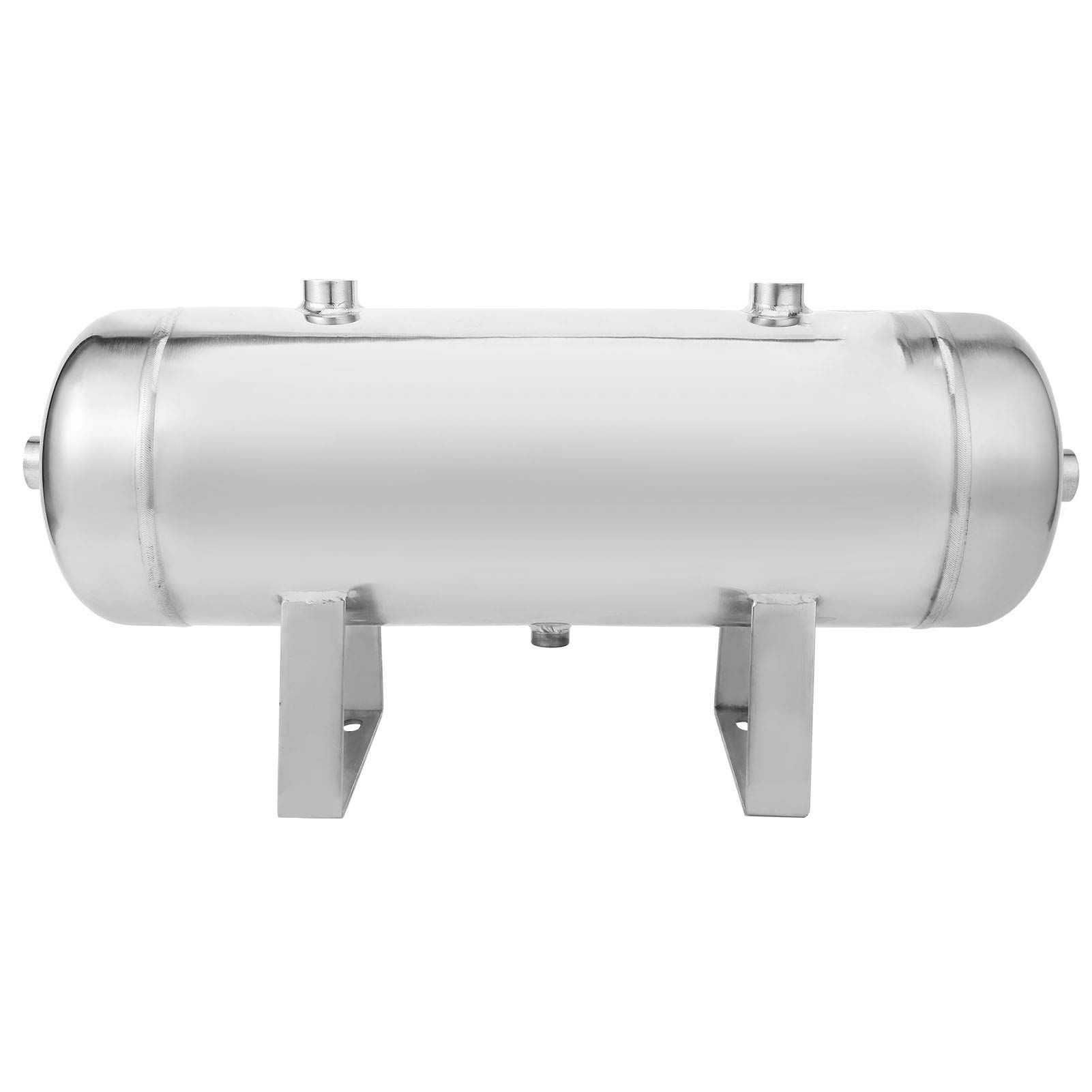 Fafeicy 5-Port Stainless Steel Air Tank 10L 1.25MPa High Pressure Reservoir with 1/2