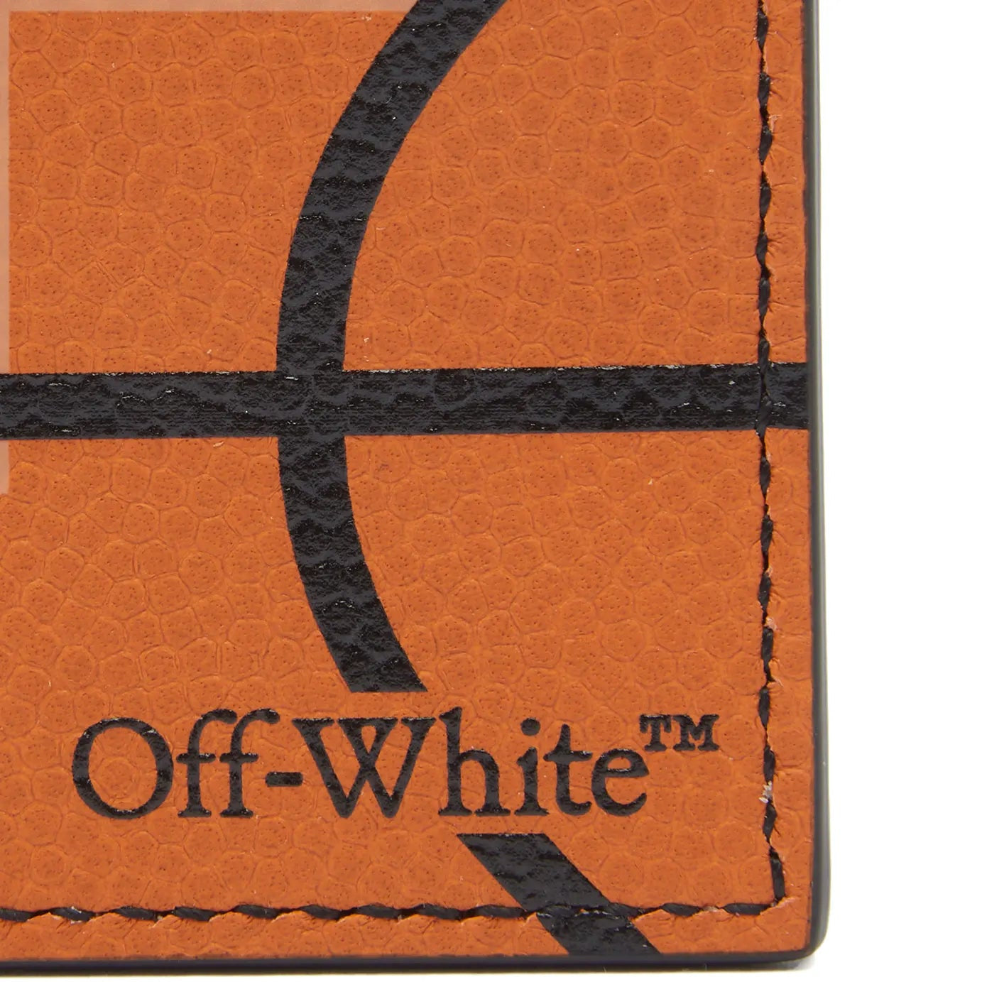Off White Basketball Cardholder - Premium Sports Wallet for Credit Cards & IDs - Perfect for NBA Fans, Gym, and Game Day Essentials