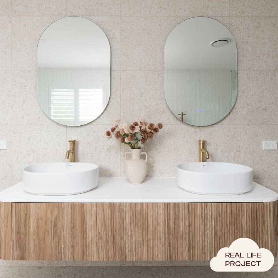 Premium Yamba Clay Terrazzo Look Tile - Elegant Floor & Wall Tile for Kitchen, Bathroom, and Living Room Decoration