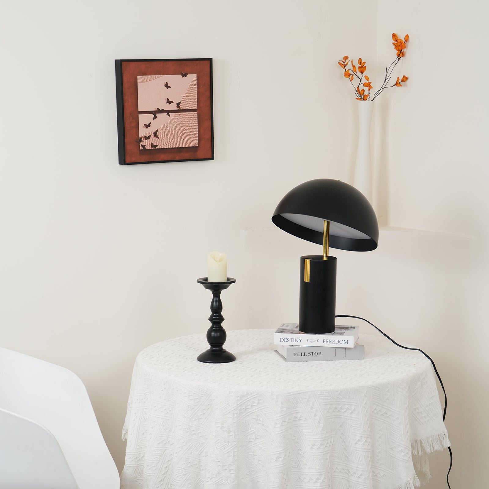 Modern Avo Table Lamp - Adjustable LED Desk Light for Home & Office, Warm White & Cool White Dimmable, Perfect for Reading, Studying, and Nightstand Use