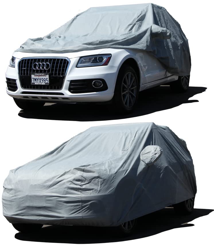 Premium Car Cover for 2020-2025 Mitsubishi Eclipse Cross - XTREMECOVERPRO Platinum Series Waterproof UV Protection (Grey) - All Weather Protection for Indoor/Outdoor Parking