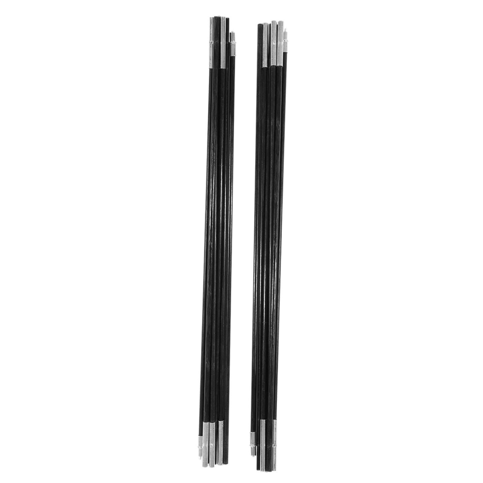 Fiberglass Tent Poles Kit - 4.9m Support Rods for 7-8 Person Camping & Hiking Tents