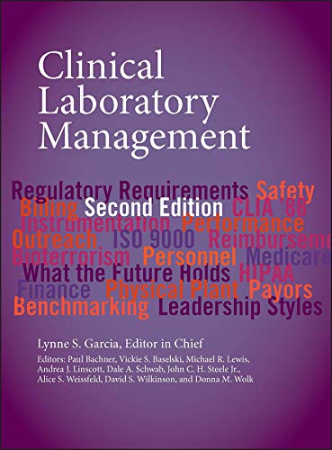 Clinical Laboratory Management (ASM Books) - Essential Guide for Medical Professionals & Lab Technicians | Improve Lab Efficiency & Quality Control