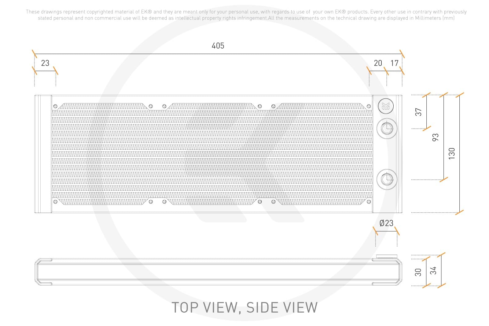 EK Water Blocks 3831109838990 High-Performance Computer Cooling Radiator - Ideal for Custom PC Builds & Liquid Cooling Systems