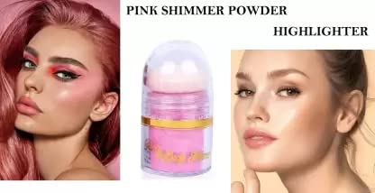 Wiffy Face & Body Shimmer Highlighter Powder - Vegan, Cruelty-Free Makeup for Glowing Skin | Perfect for Parties, Photos & Special Occasions
