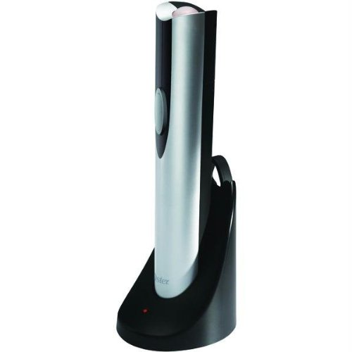 OSTER Electric Wine Opener - Automatic Corkscrew with Foil Cutter & Rechargeable Battery - Perfect for Dinner Parties, Gifts & Home Bars