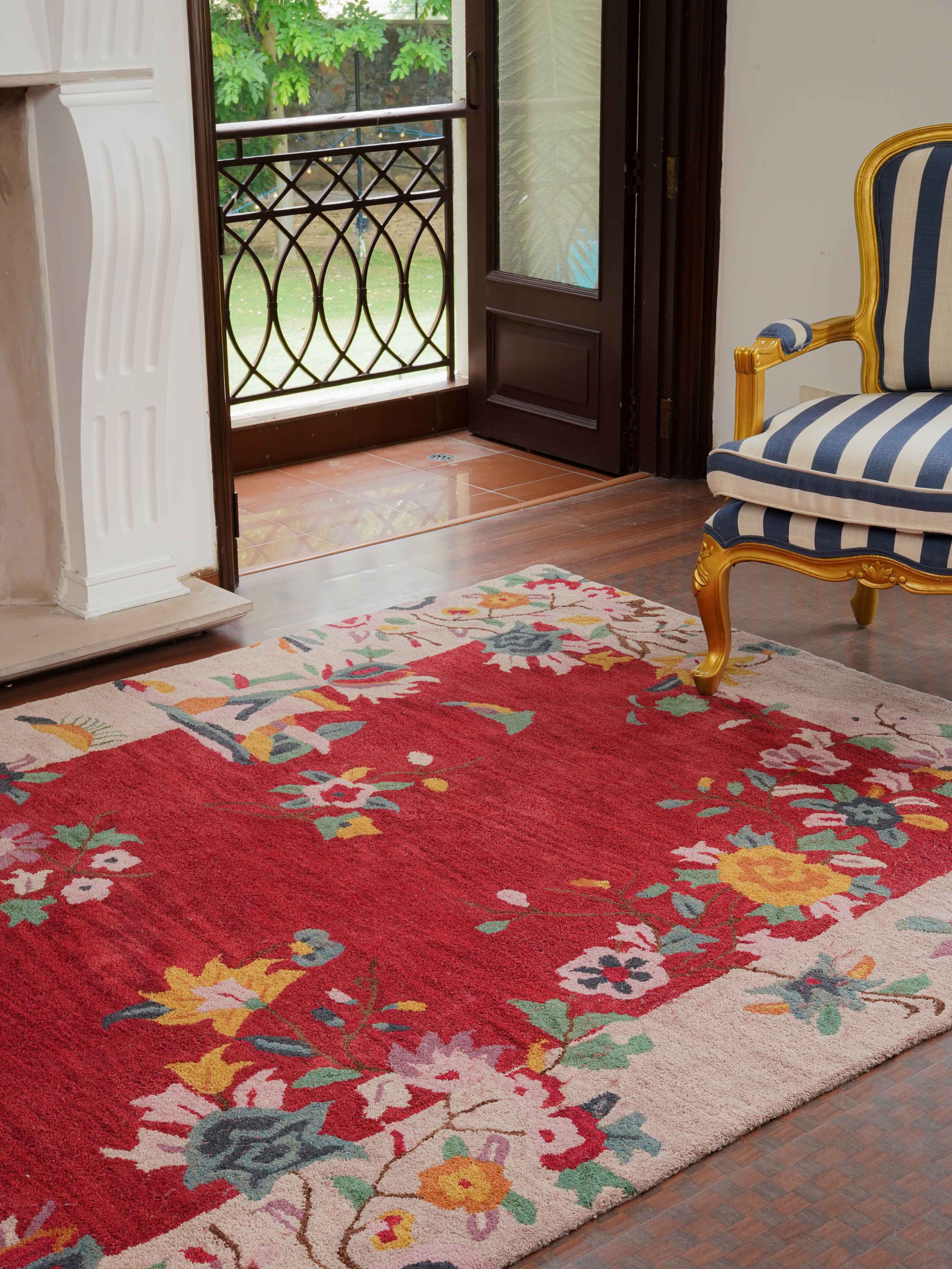 Arbutus Hand Tufted Rug - Soft Modern Area Rug for Living Room, Bedroom & Nursery - Non-Slip Comfortable Home Decor