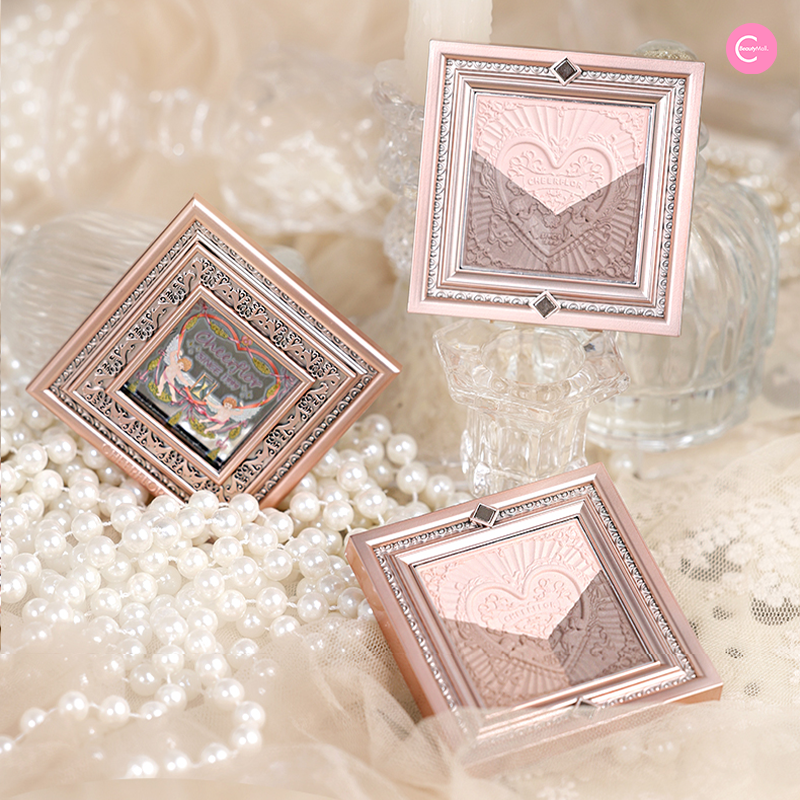 CHEERFLOR Angel Frame Contour & Highlight Palette - Professional Makeup Kit for Face Sculpting & Glow - Perfect for Bridal, Photoshoot & Evening Makeup Looks