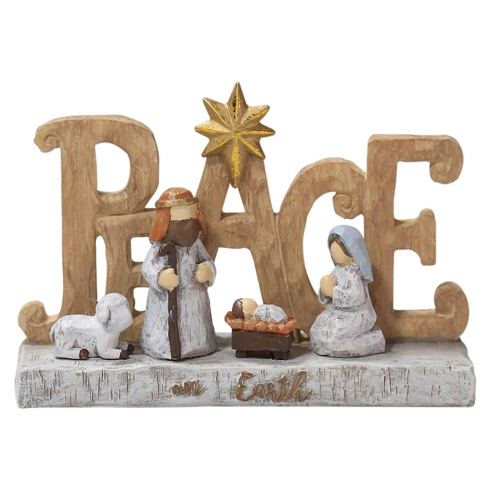 Resin Jesus Resurrection Easter Decor - Home & Classroom Desk Ornament
