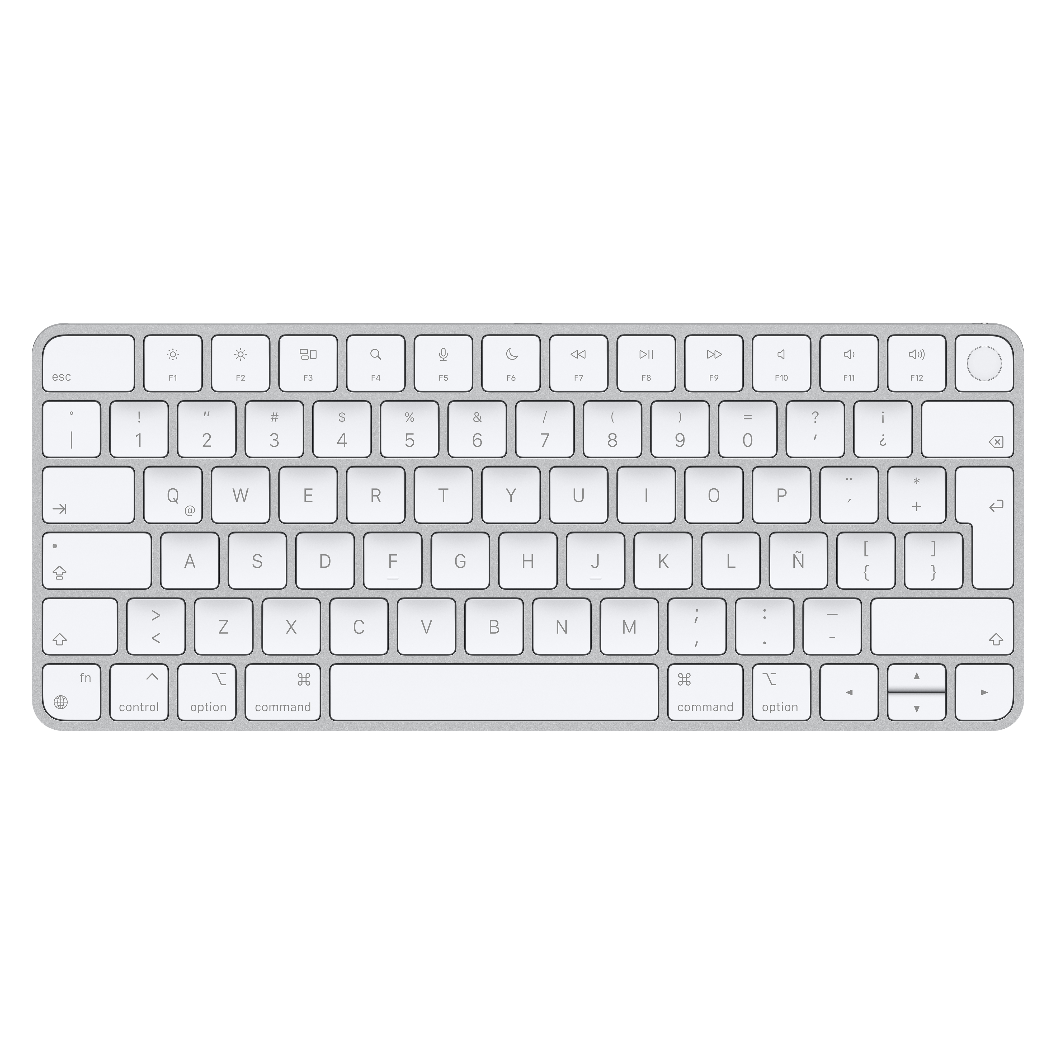 Magic Keyboard with Touch ID for Mac Models with Apple Silicon - English (US) - Perfect for Home Office, Remote Work & Creative Professionals