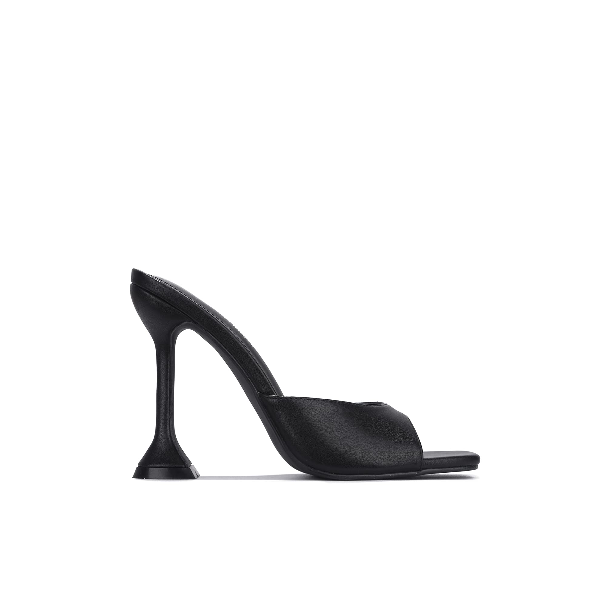 Cape Robbin Women's Sexy Square Open Toe High Heels - Elegant Dress Pumps for Party, Wedding & Evening Events