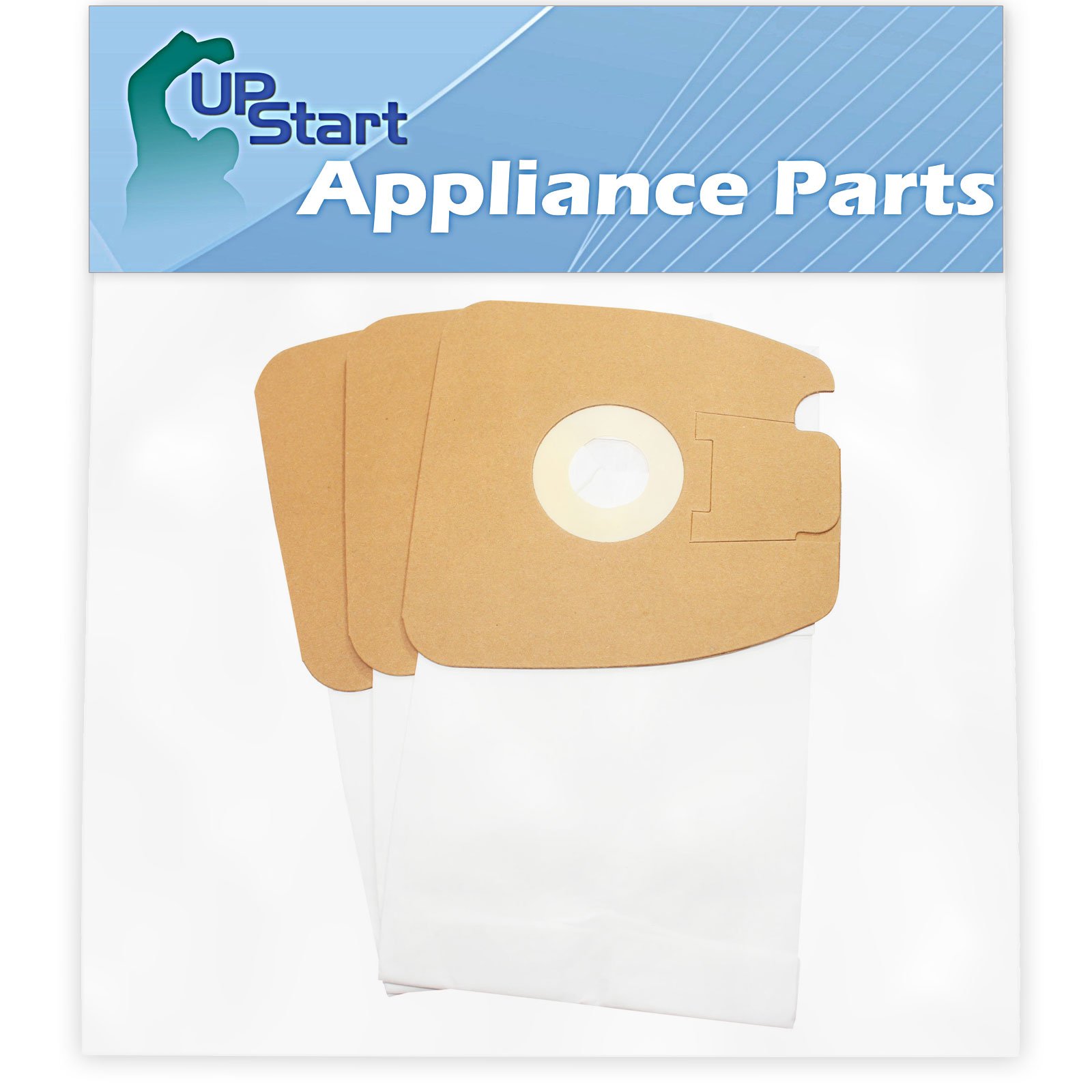 Upstart Battery 6 Replacement Vacuum Bags for Eureka 3670 Series - Compatible with Eureka Style MM (6 Bags Total - 2 Packs of 3) - Perfect for Pet Hair, Allergies & Deep Cleaning