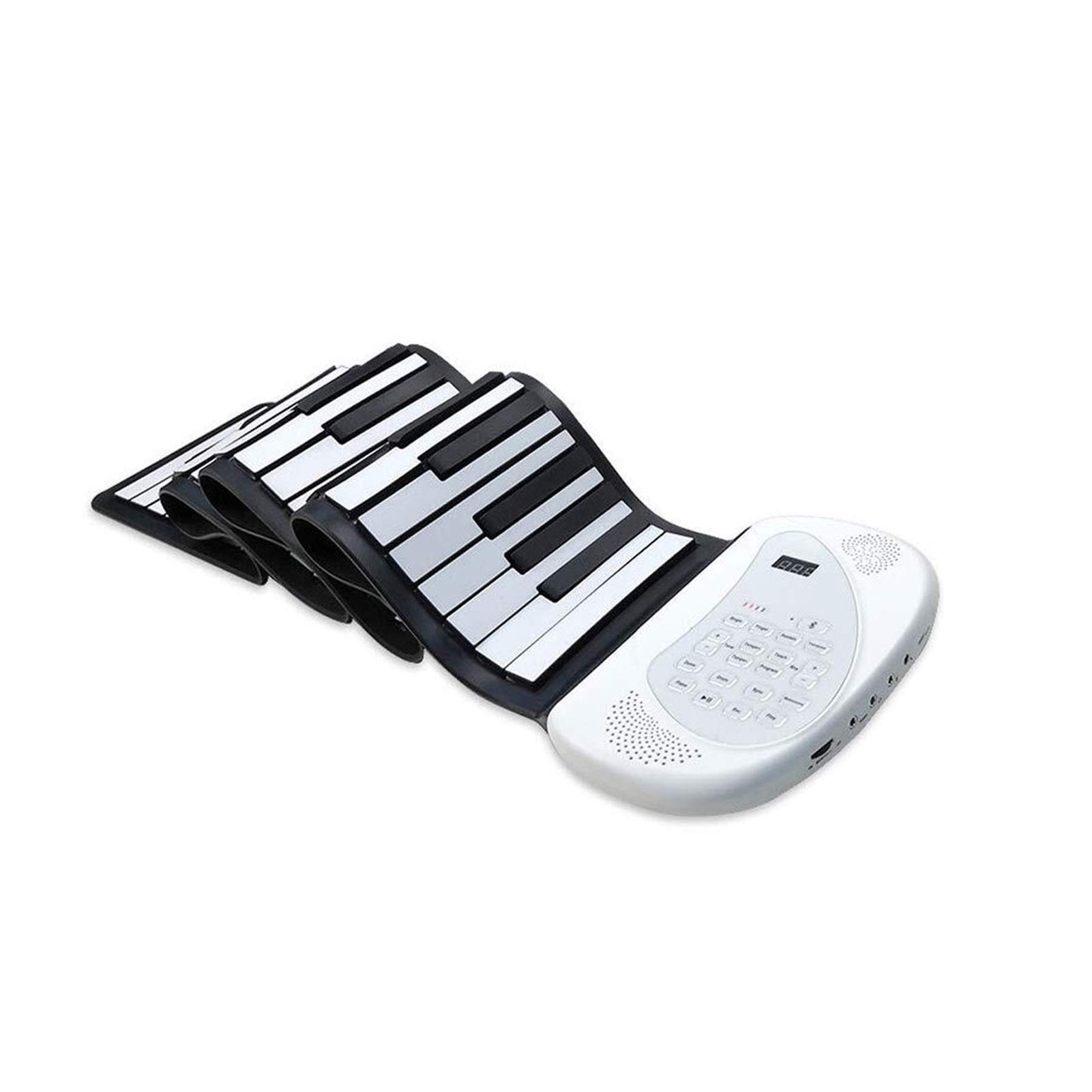 88-Key Roll-Up Piano Keyboard - Portable Hand-Rolled Silicone Piano with USB/MIDI Connectivity for Home, Travel & Studio Use | Flexible Electronic Digital Piano for Beginners & Professionals