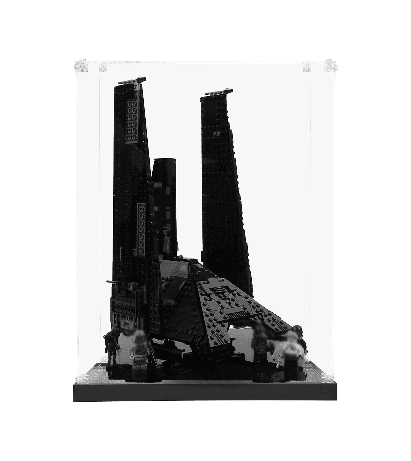 LEGO Star Wars Krennic's Imperial Shuttle 75156 Display Case - Protective Showcase for Collectible LEGO Sets - Perfect for Home Decoration & Model Preservation