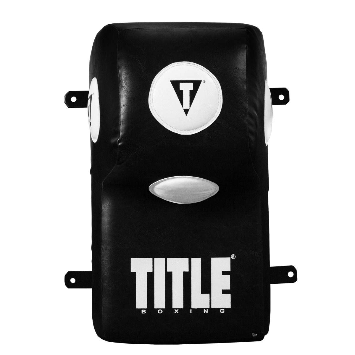 TITLE Boxing Wall Mount Menace Training Bag - Heavy Duty Uppercut Punching Bag for Adults, Angle & Specialty Boxing Training, Wall Mounted Hanging Bag for Home Gym, Boxing Practice & MMA Workouts