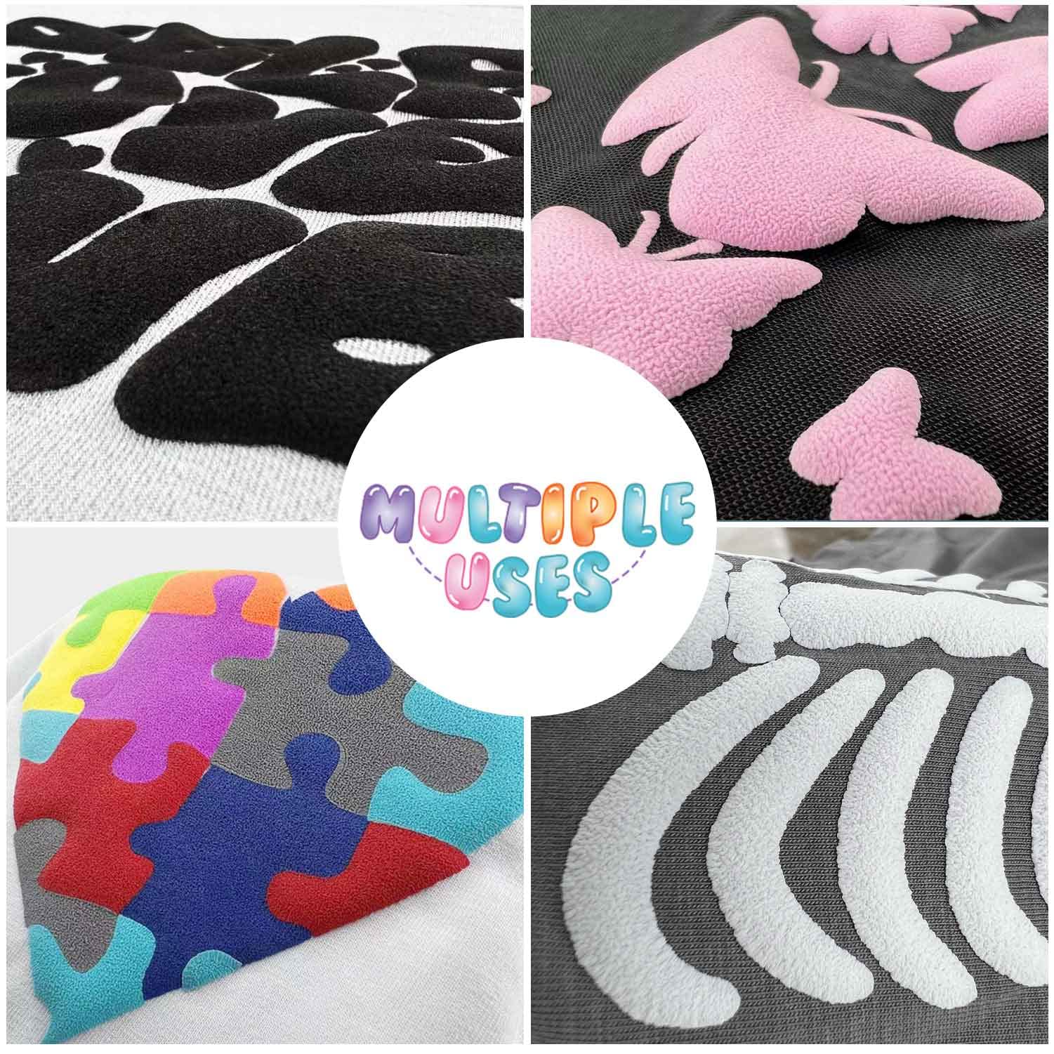 TransWonder 3D Puff Heat Transfer Vinyl HTV - 12