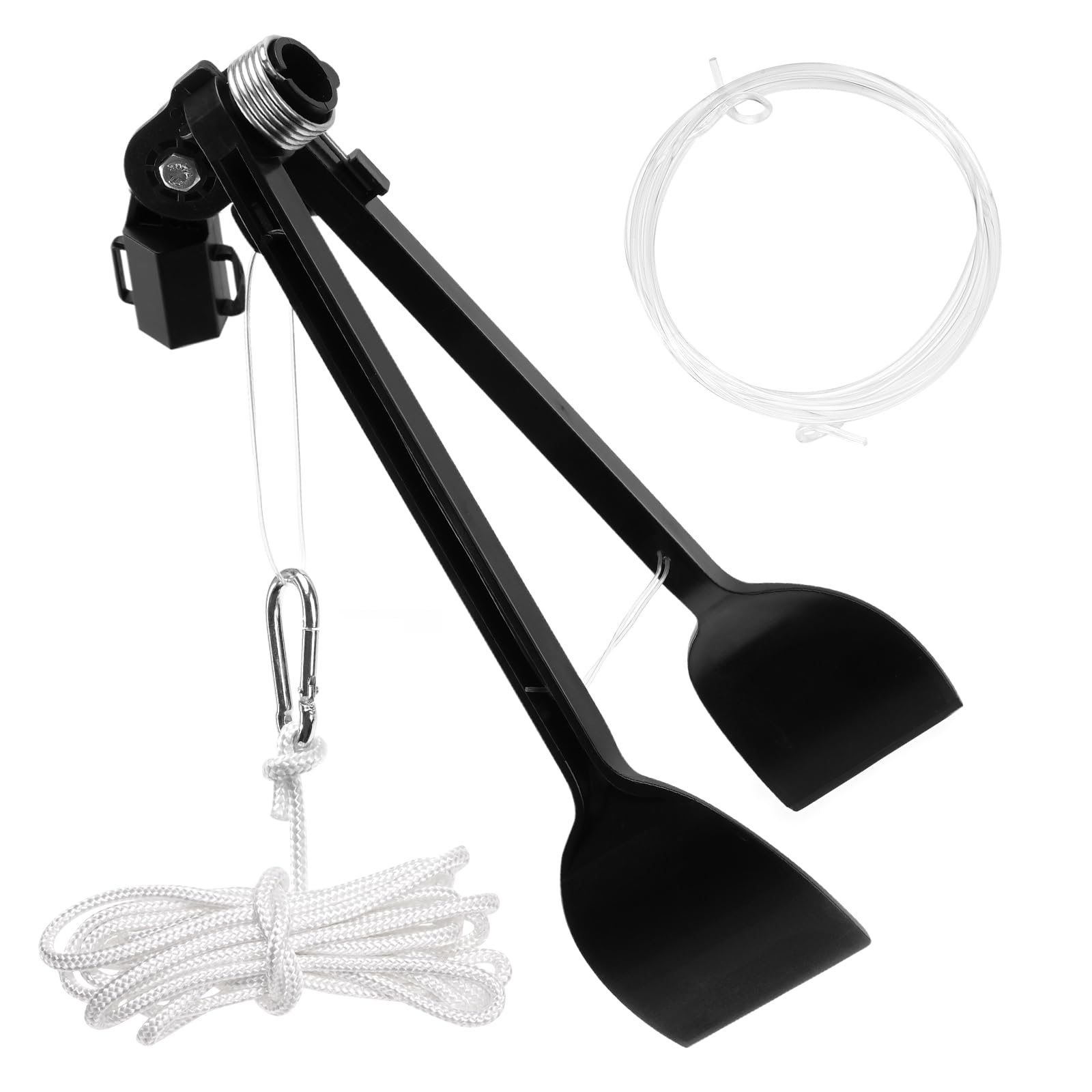 Best Gutter Cleaning Tools from the Ground - Easy DIY Gutter Cleaner Kit for Homeowners (Pole Not Included) - Perfect for Roof Maintenance & Downspout Cleaning