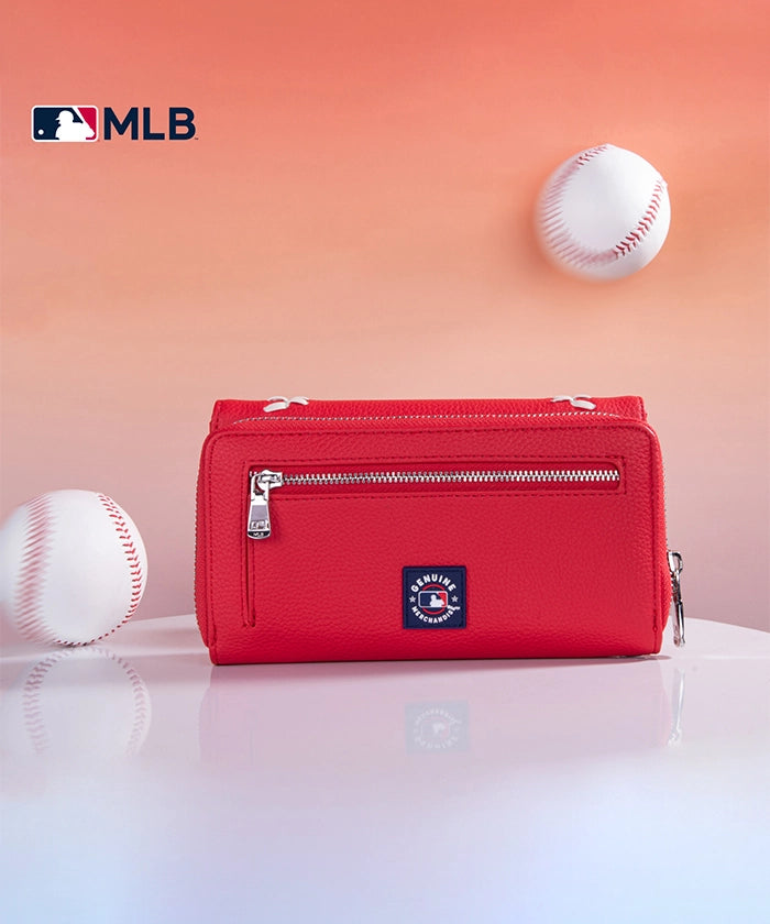 Authentic MLB Chicago Cubs Genuine Leather Wallet for Men - Stylish & Durable Bifold Wallet for Baseball Fans - Perfect for Gifts, Game Days & Everyday Use