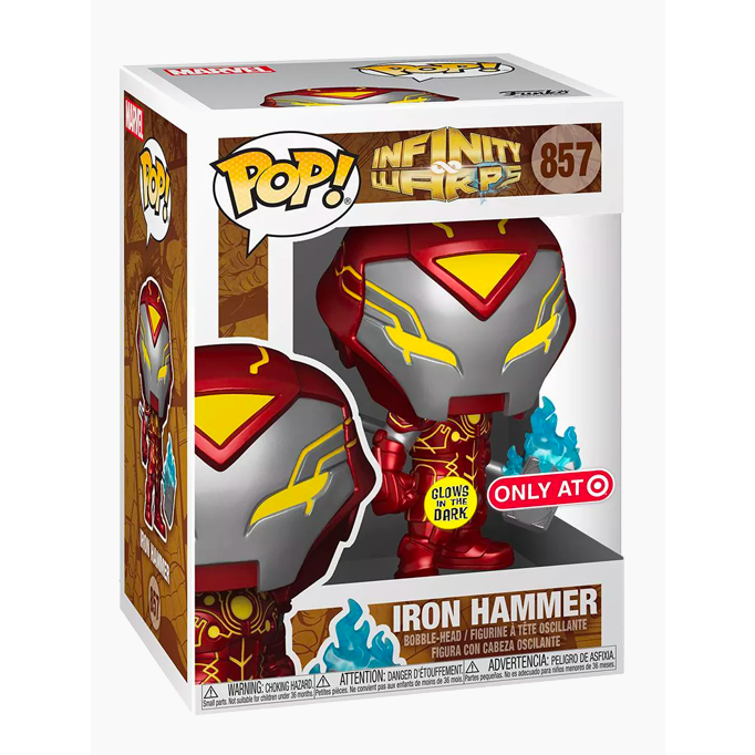 Marvel Infinity Warps Iron Hammer Action Figure - Collectible Superhero Toy for Marvel Fans | Perfect for Display, Gifts & Comic Book Collections