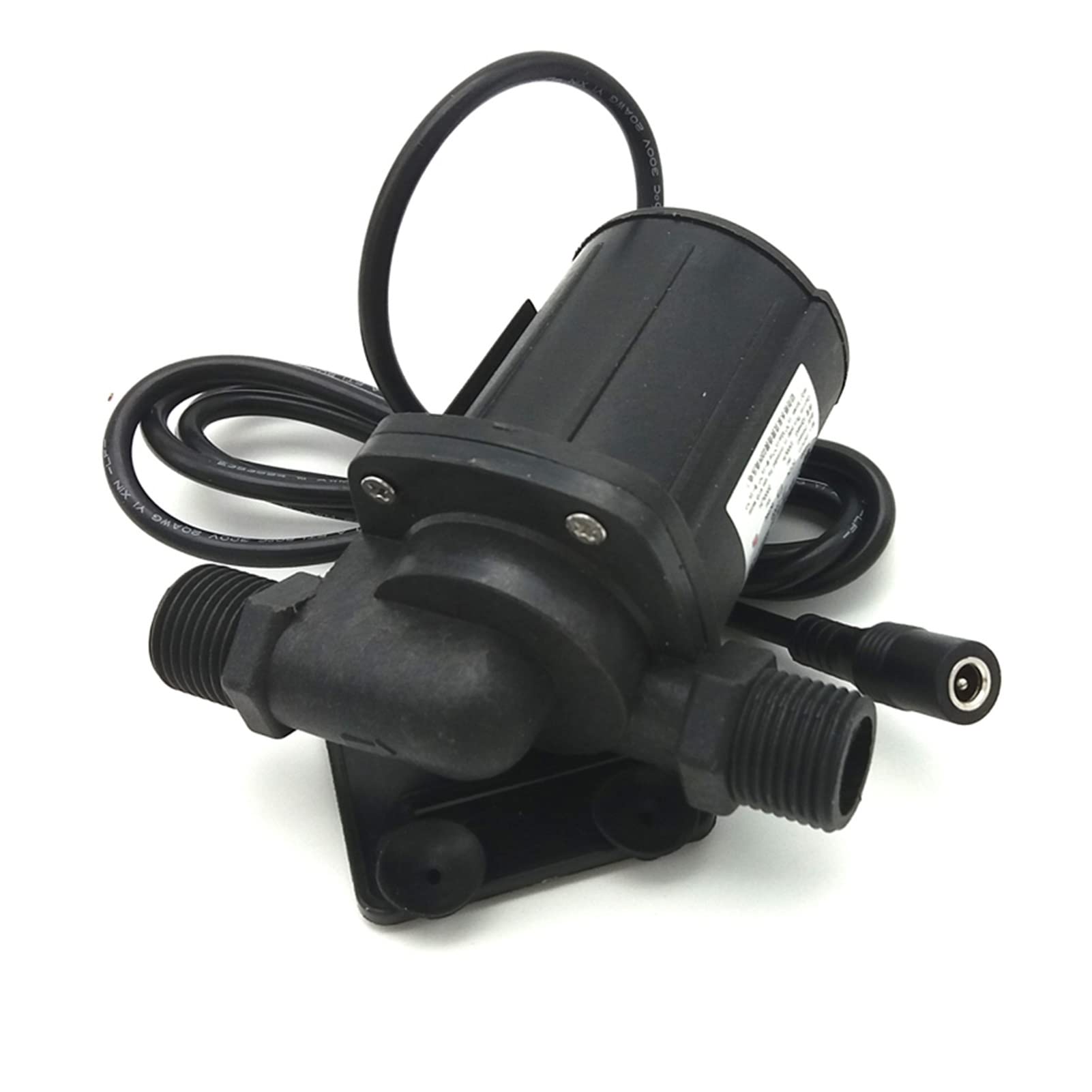 YANGQI 1000C DC 24V High Flow Submersible Water Pump - 2000L/H, 5M Head, 12V/24V Solar Powered for Swimming Pools, Hot Water Recirculation, Garden Irrigation & Aquariums