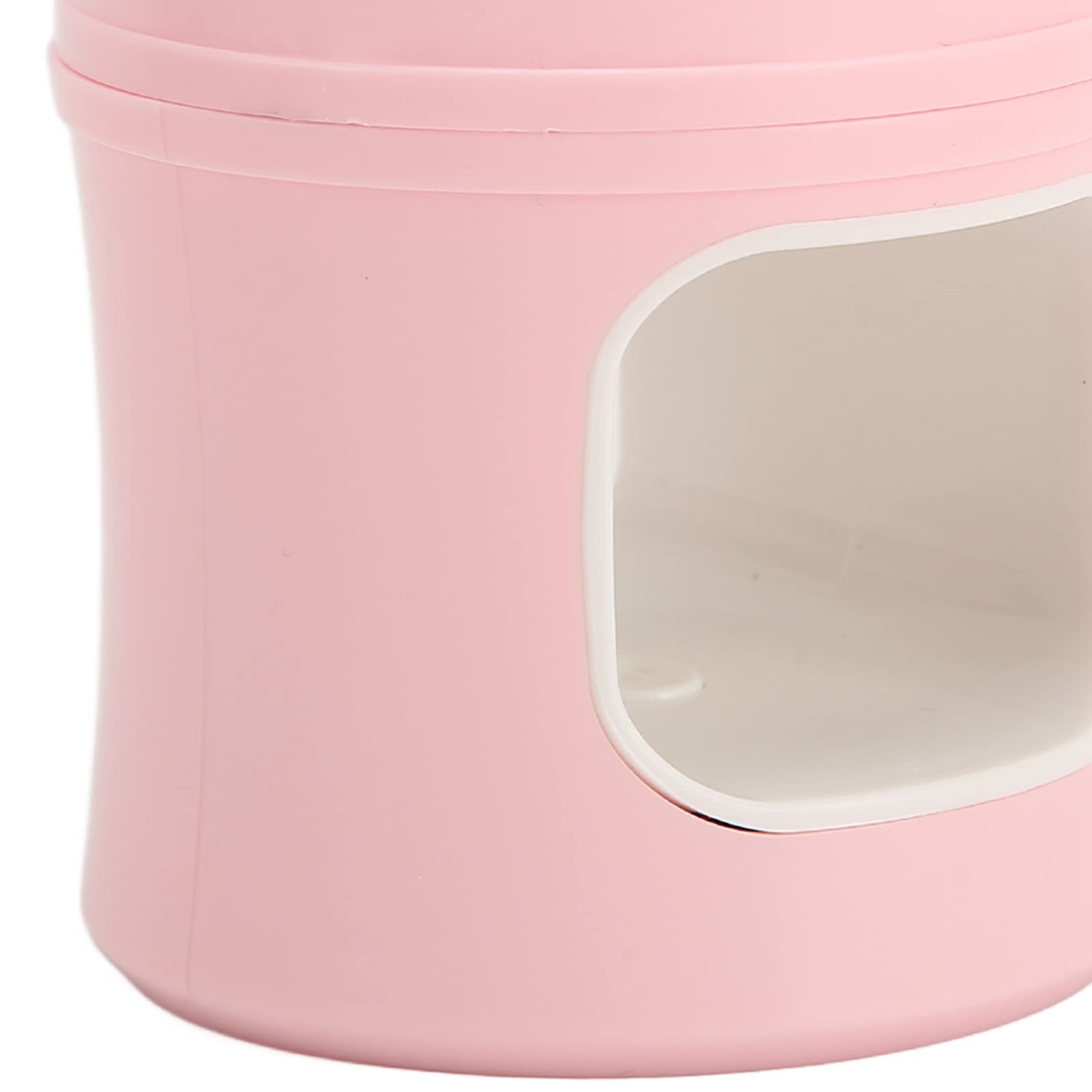 EXCLUZO Mini UV LED Nail Polish Dryer - Quick Cure Light for Gel Nails, Dual Light Source, Portable & Travel-Friendly, Fast Drying - Perfect for Home, Salon, and On-the-Go Manicures (Pink)