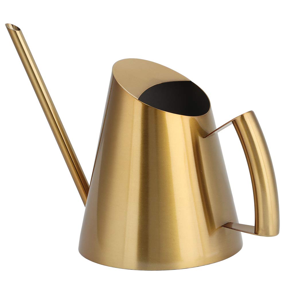 Premium Stainless Steel Watering Can - 1500ml Indoor/Outdoor Plant Watering Pot with Long Spout - Ideal for Houseplants, Garden Flowers, Balcony Plants & Gardening Tools - Perfect for Home, Office & Outdoor Use