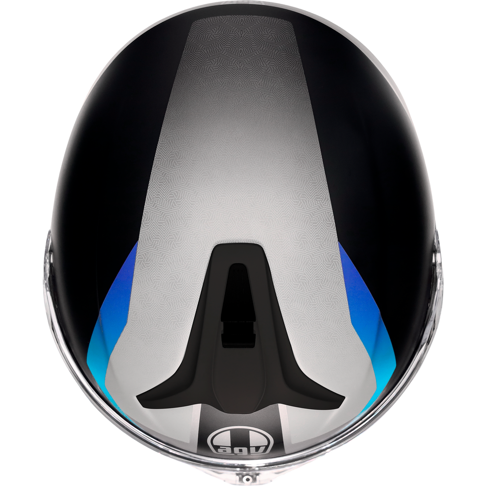 AGV Tourmodular Stray Motorcycle Helmet - Matte Black, Grey & Blue Options - Lightweight & Comfortable for Long Rides & Adventure Touring