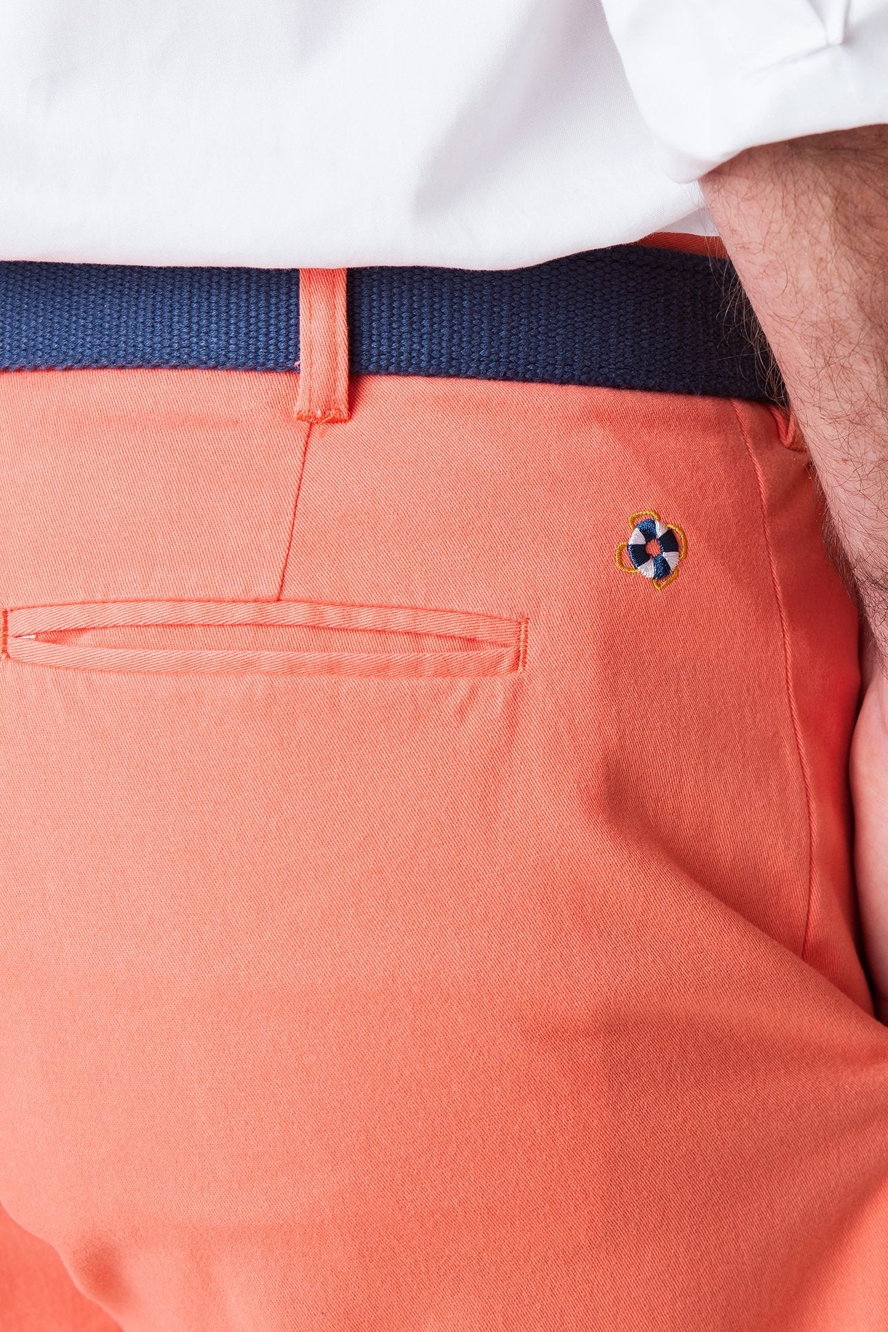 Cisco Short Stretch Twill Coral Fabric - Soft & Durable Cotton Material for DIY Sewing, Quilting, and Fashion Projects | Perfect for Shirts, Dresses, and Home Decor