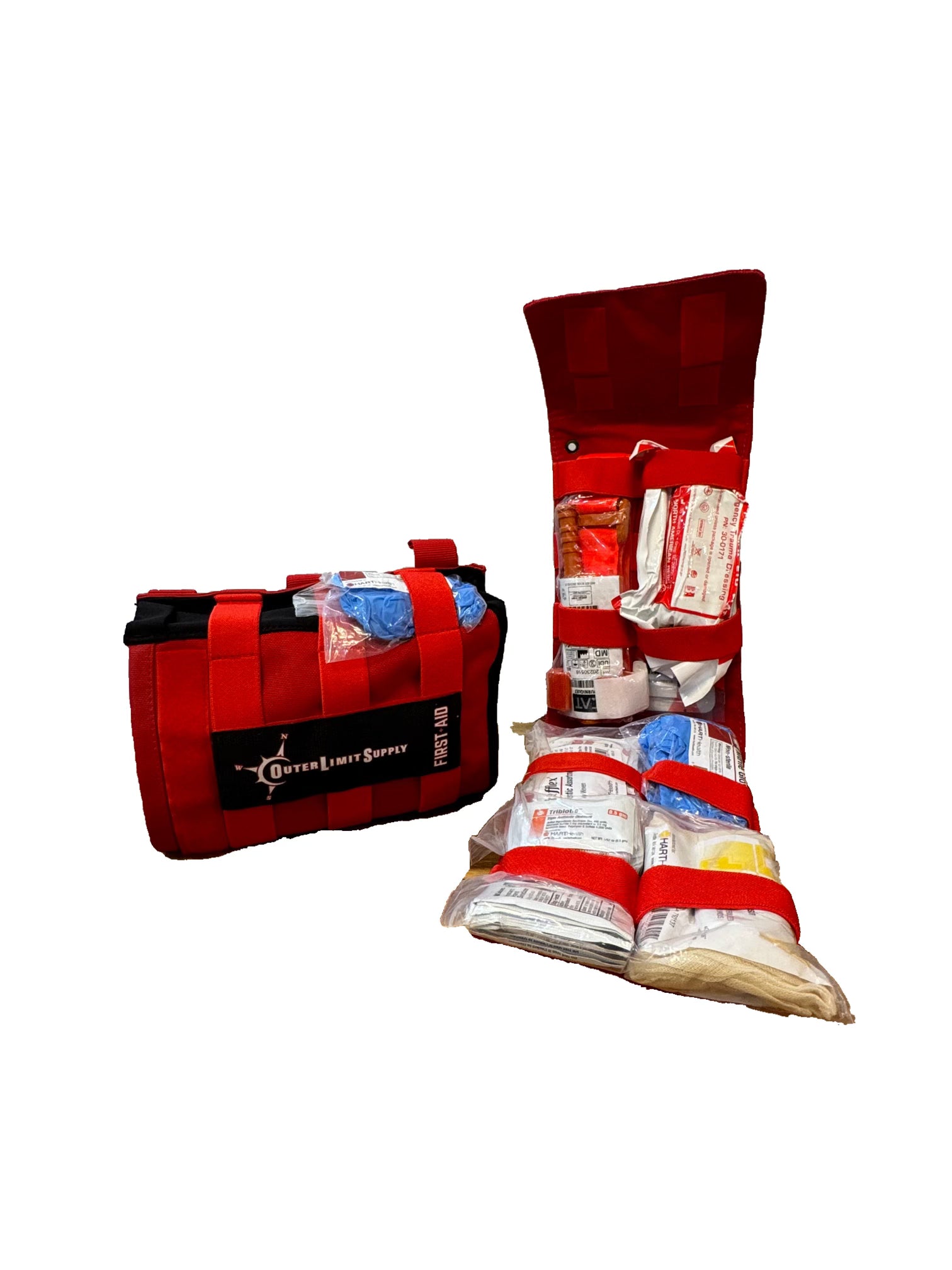 Individual First Aid Kit Solo - Compact Emergency Medical Supplies for Hiking, Camping & Travel | Portable First Aid Essentials for Outdoor Adventures