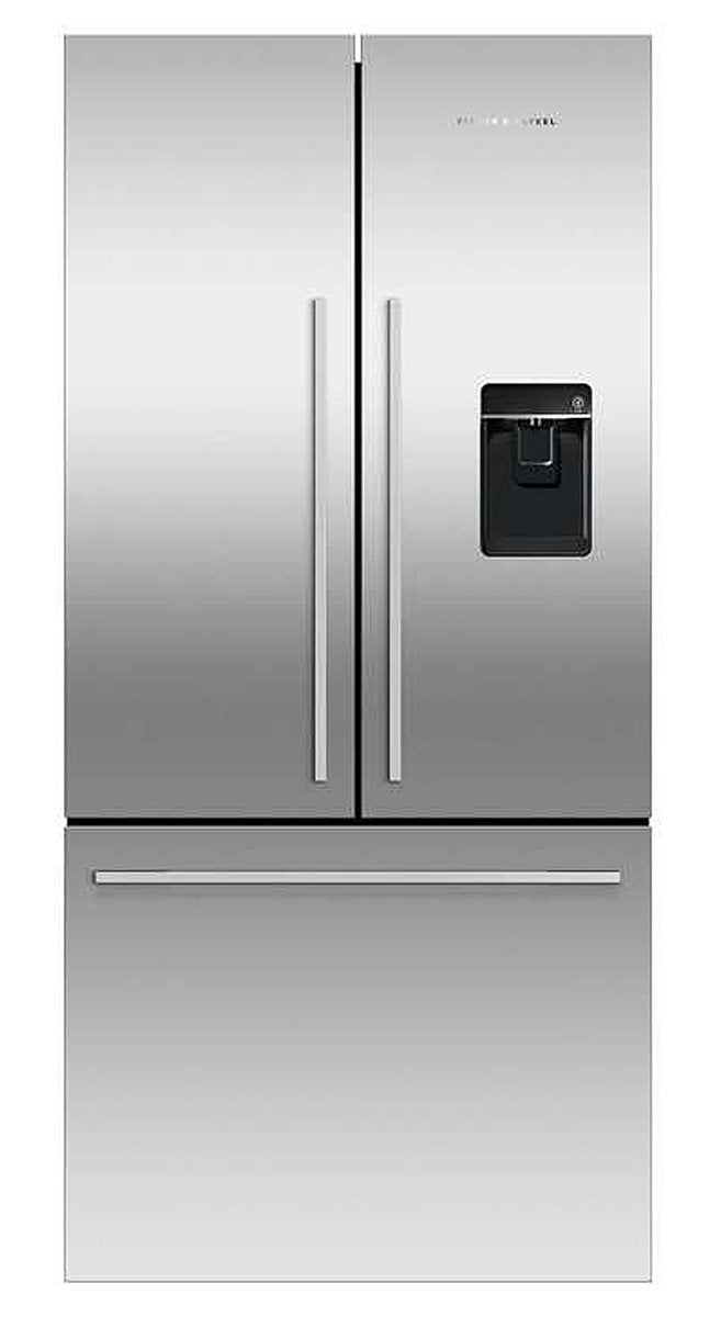 Fisher & Paykel RF522ADUX5 487L French Door Refrigerator - Energy Efficient Stainless Steel Smart Fridge for Modern Kitchens & Open-Plan Living Spaces