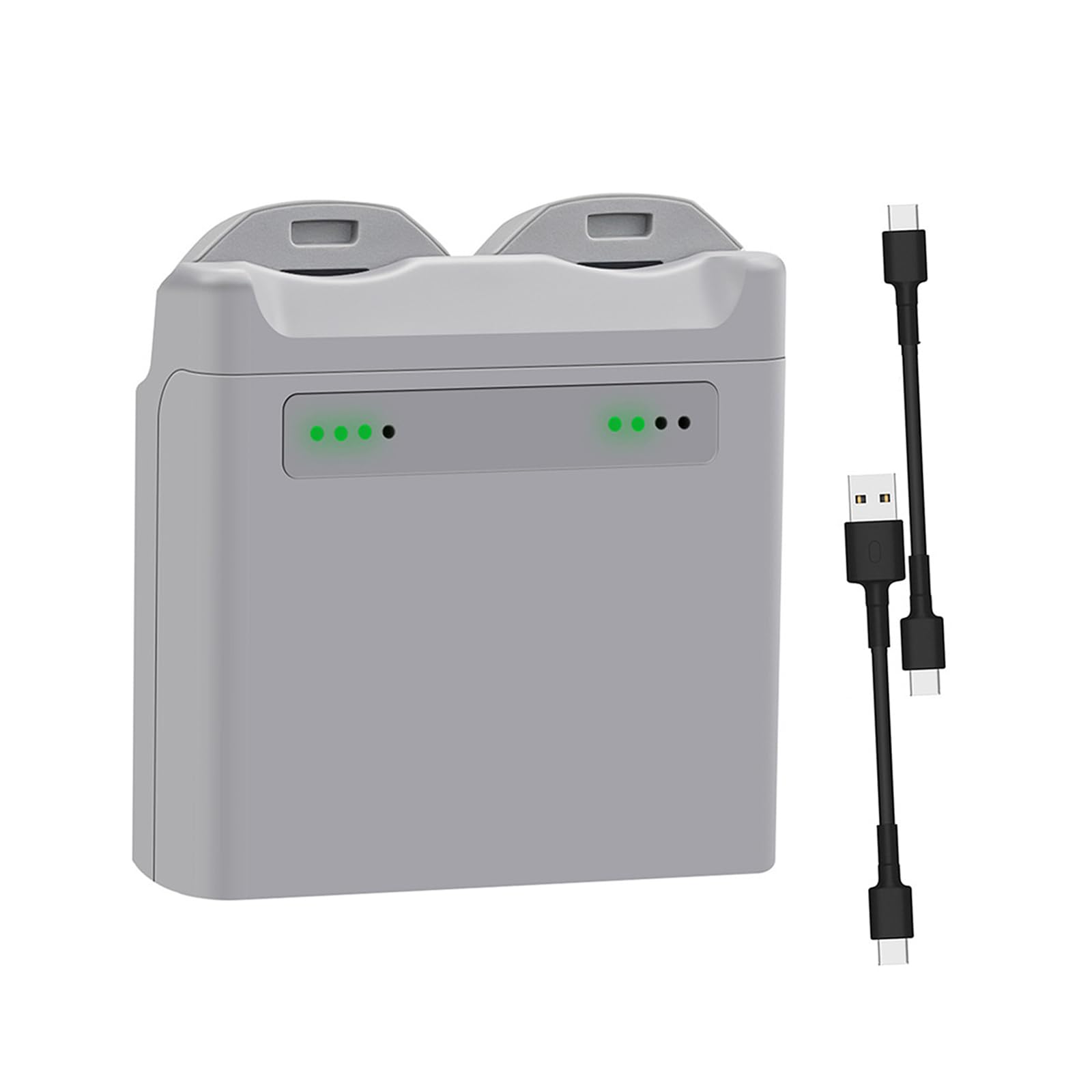 DJI NEO Drone Battery Charger - Fast Dual-Port Charging Station for DJI NEO Series | Perfect for Travel & Outdoor Aerial Photography