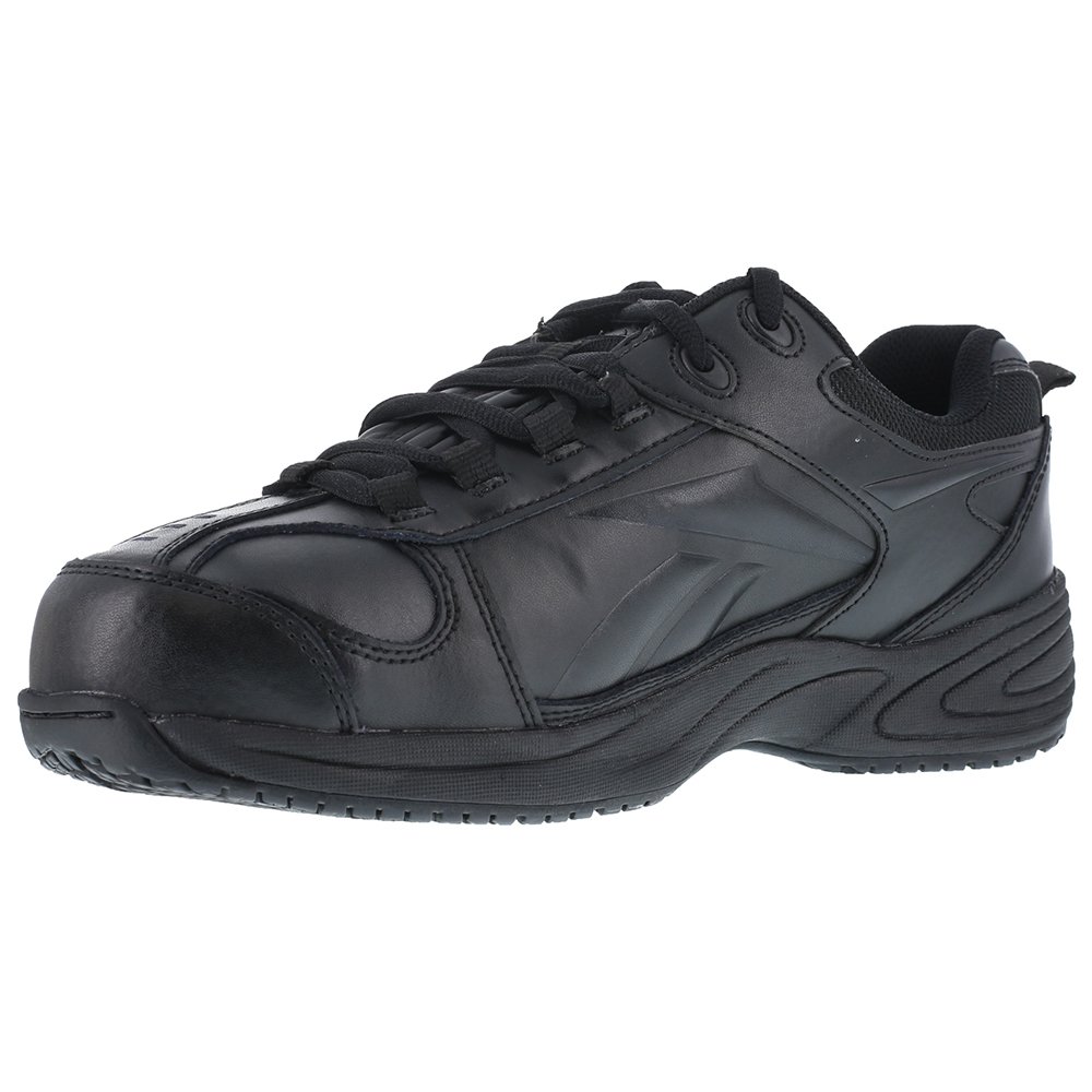 Reebok Women's Centose Electrical Met Guard Composite Toe Work Safety Shoes - Black | Slip Resistant & Comfortable for Construction, Warehouse & Industrial Jobs
