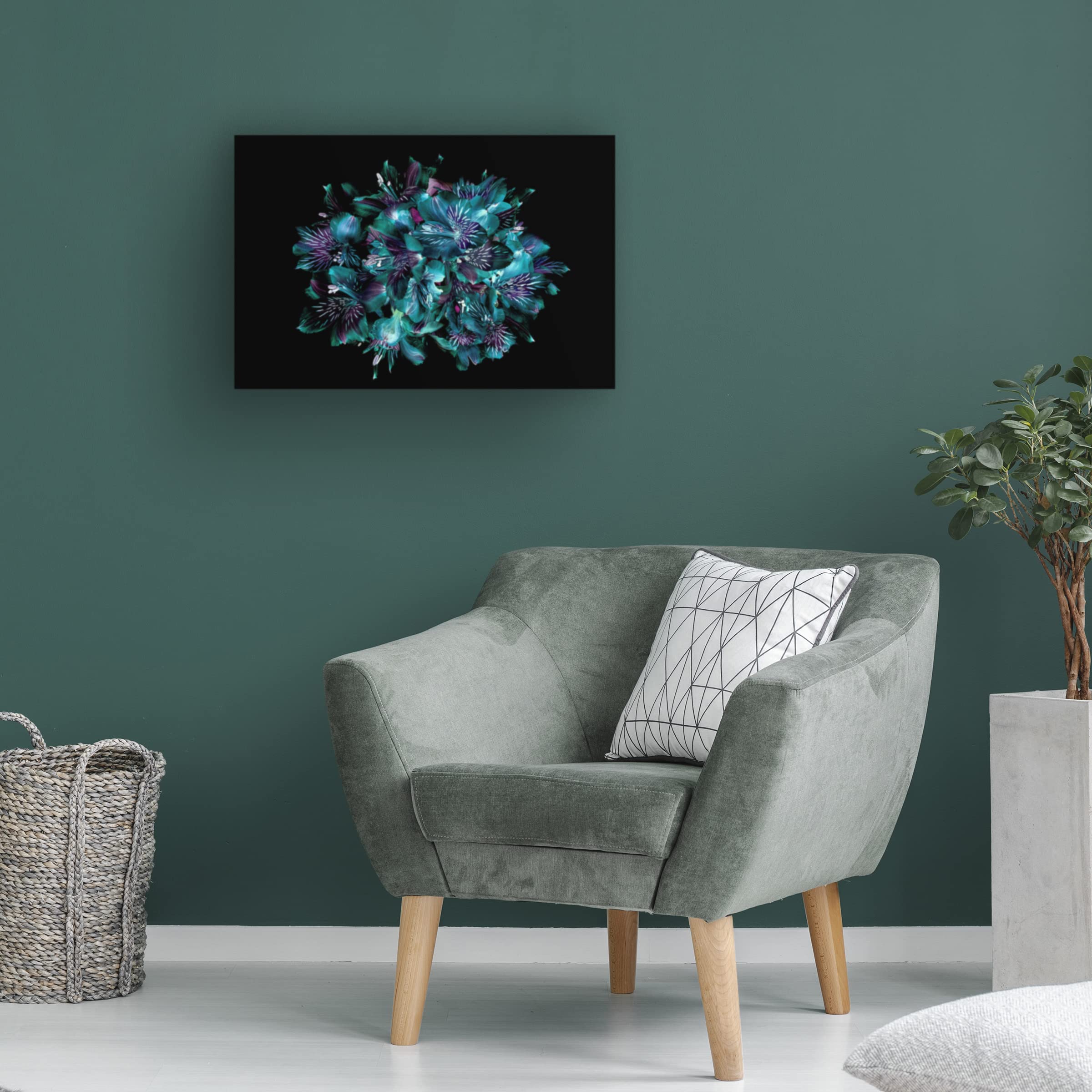 Jacky Parker 'Peruvian' Canvas Wall Art - Handmade Fine Art Painting for Living Room, Bedroom & Office Decor | Trademark Collection