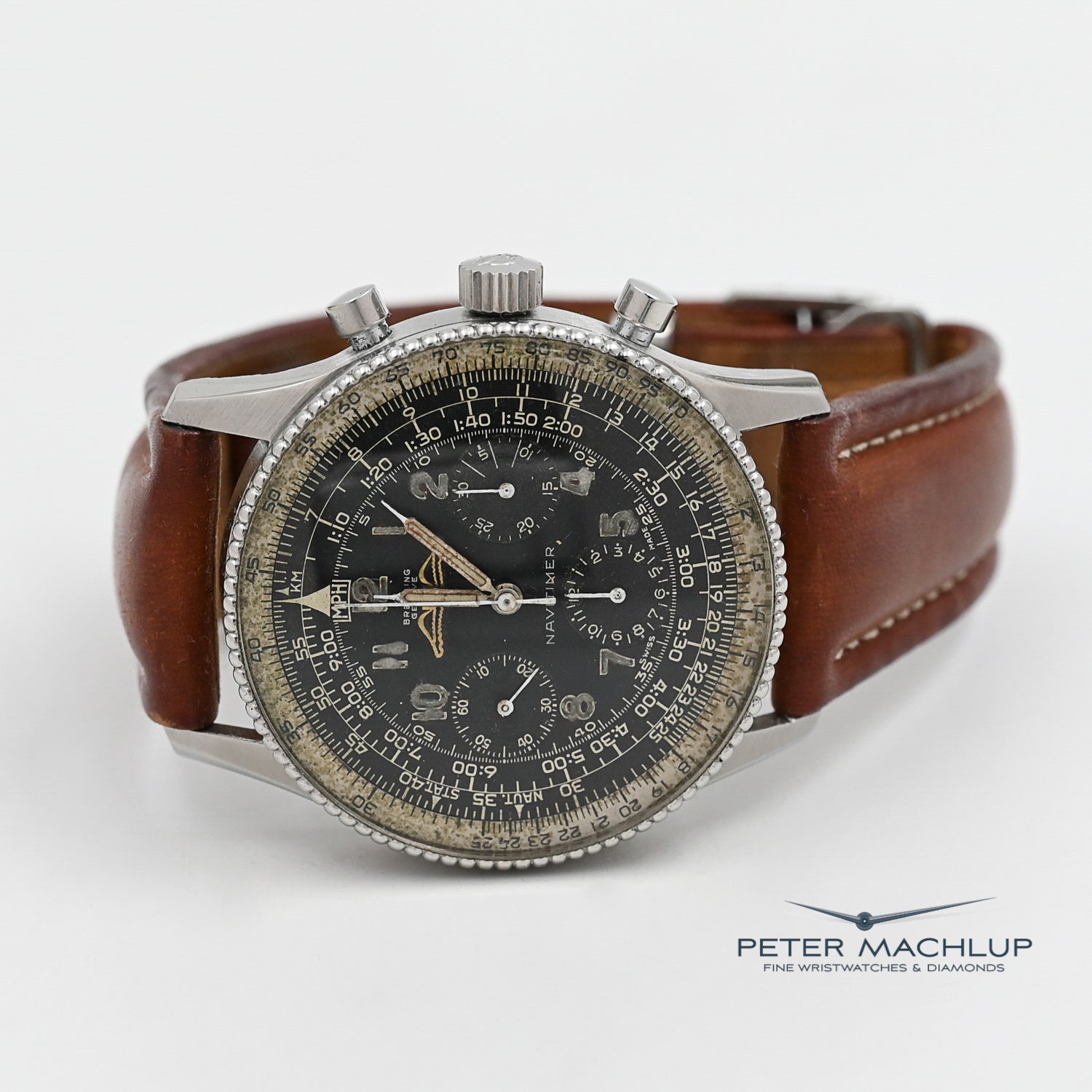 Breitling Navitimer Chronograph Watch with Venus 178 Movement - Perfect for Aviation Enthusiasts & Luxury Collectors