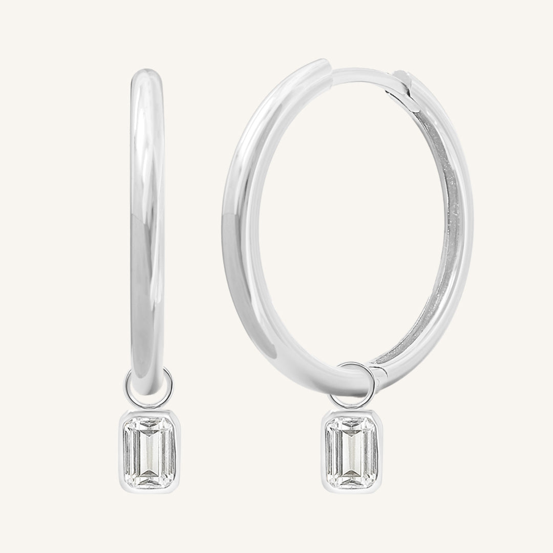 Radiant Plain Hoops - Classic Minimalist Gold Hoop Earrings for Women | Perfect for Everyday Wear, Office & Date Night