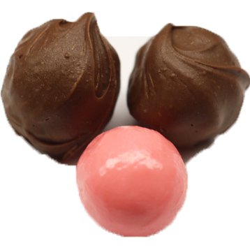 Scott's Cakes Milk Chocolate Raspberry Cream Bon-Bons - 8 oz Christmas Plaid Gift Box - Perfect for Holiday Gifting, Party Favors & Sweet Treats