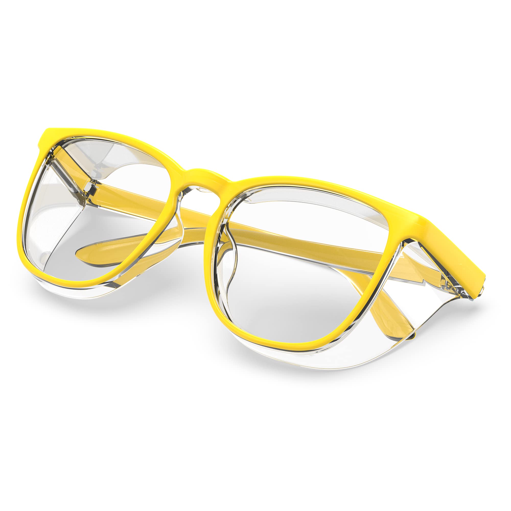 Stylish Safety Glasses - Clear Anti-Fog Anti-Scratch Protective Eyewear for Men & Women | Perfect for Construction, Lab Work & DIY Projects